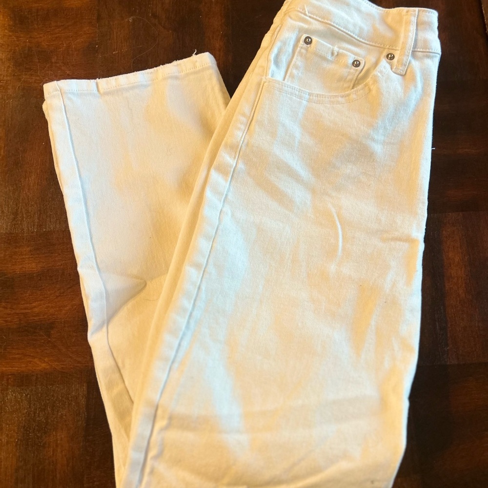 Copper Key Women's Cream Straight Leg Jeans